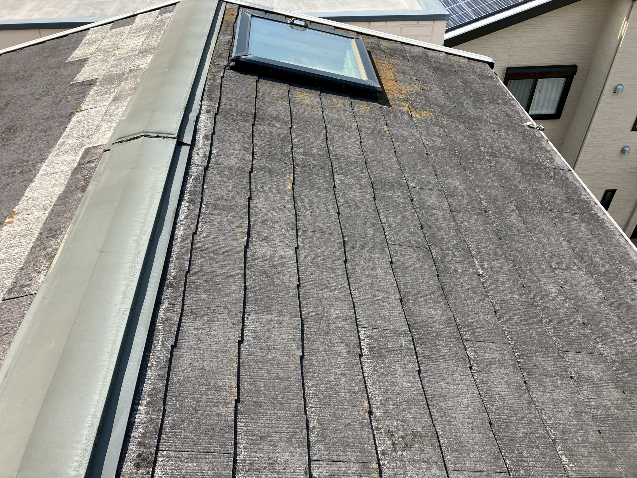 点検を実施した化粧スレート屋根